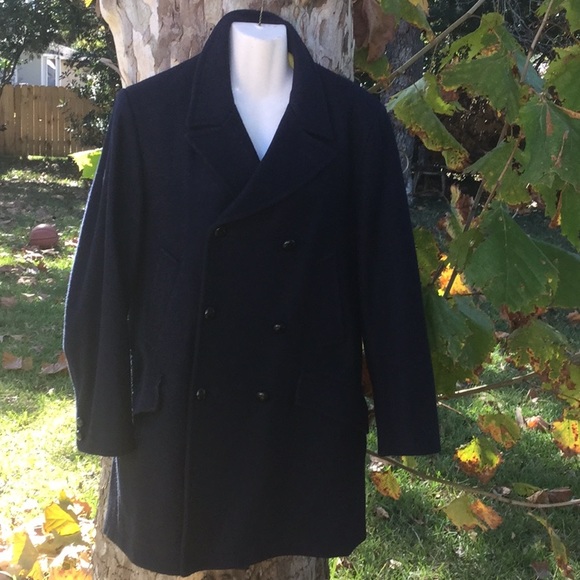 Botany 500 | Jackets & Coats | Botany 50 Vintage 6070s Mens Pea Coat ...